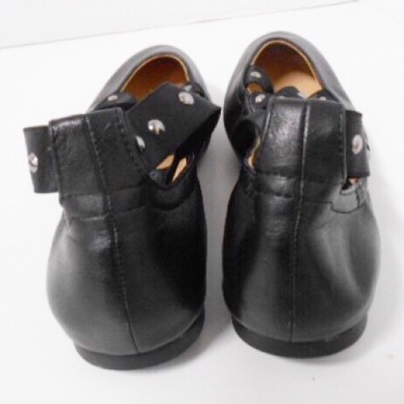 NWOT Jessica Simpson Black Nariah Studded Flats - Picture 7 of 8